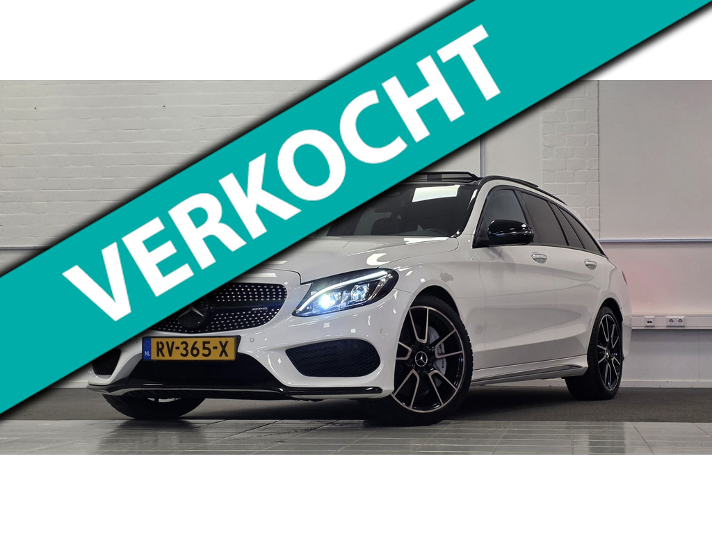 Mercedes-Benz C-Klasse Estate AMG 43 4MATIC 100% Dealer onderhouden Nieuwe remmen voor Pano/Sportuitlaat/ 51889086-0.jpg | van den Boog Automotive