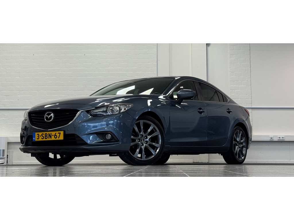 Mazda 6 2.0 HP GT-M Lerenbekleding Trekhaak Nieuwe remmen Mooi! 53500556-0.jpg | van den Boog Automotive