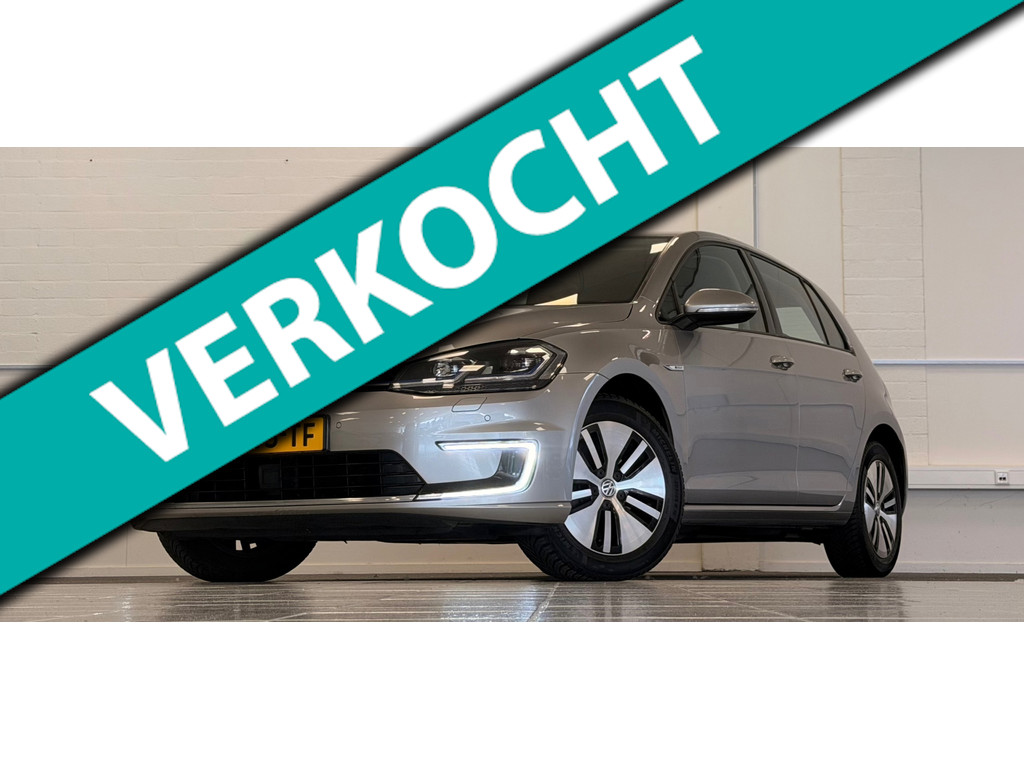 Volkswagen e-Golf E-Golf SOH 91,2% Virtual cockpit Xenon Winter/spiegel-pakket 53720624-0.jpg | van den Boog Automotive