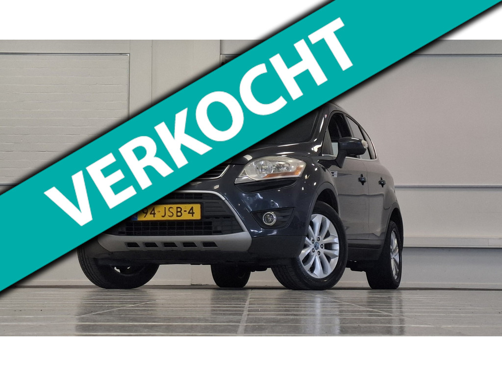 Ford Kuga 2.5i 20V Titanium 2e Eigenaar Trekhaak Navi AWD Parkeerhulp Garantie 54027386-0.jpg | van den Boog Automotive