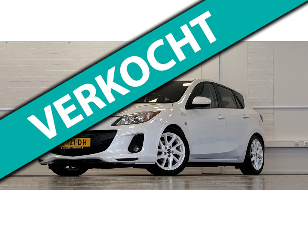 Mazda 3 1.6i TS Cruise control Dakspoiler 17" LM velgen Mooi! 54886400-0.jpg | van den Boog Automotive