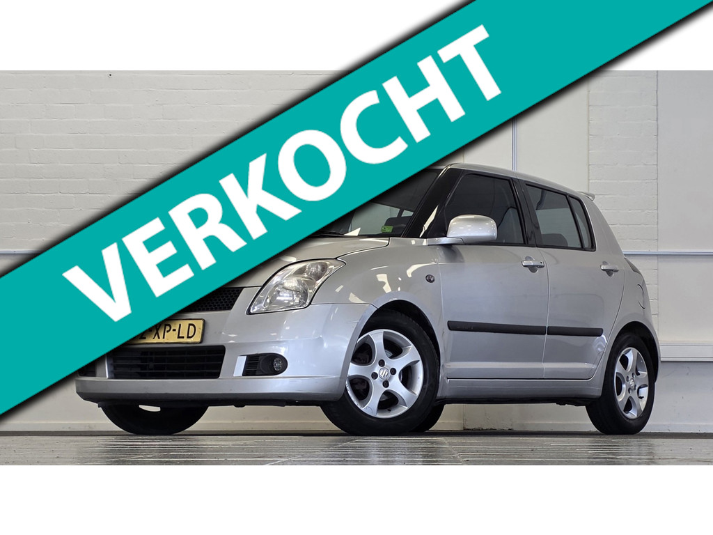 Suzuki Swift 1.5i 16V Exclusive Automaat Lerenbekleding Parkeerhulp Garantie 55111110-0.jpg | van den Boog Automotive