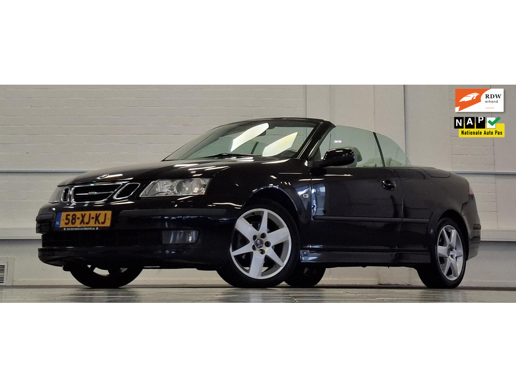 Saab 9-3 Cabrio 1.8t Vector A/T Leder Navi PDC 100% Onderhouden 57170533-0.jpg | van den Boog Automotive